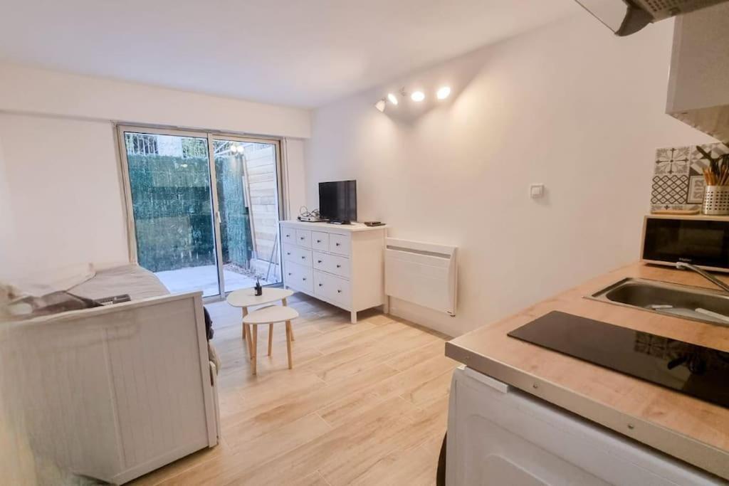 Studio Avec Garage 5Min Cannes Centre Luaran gambar