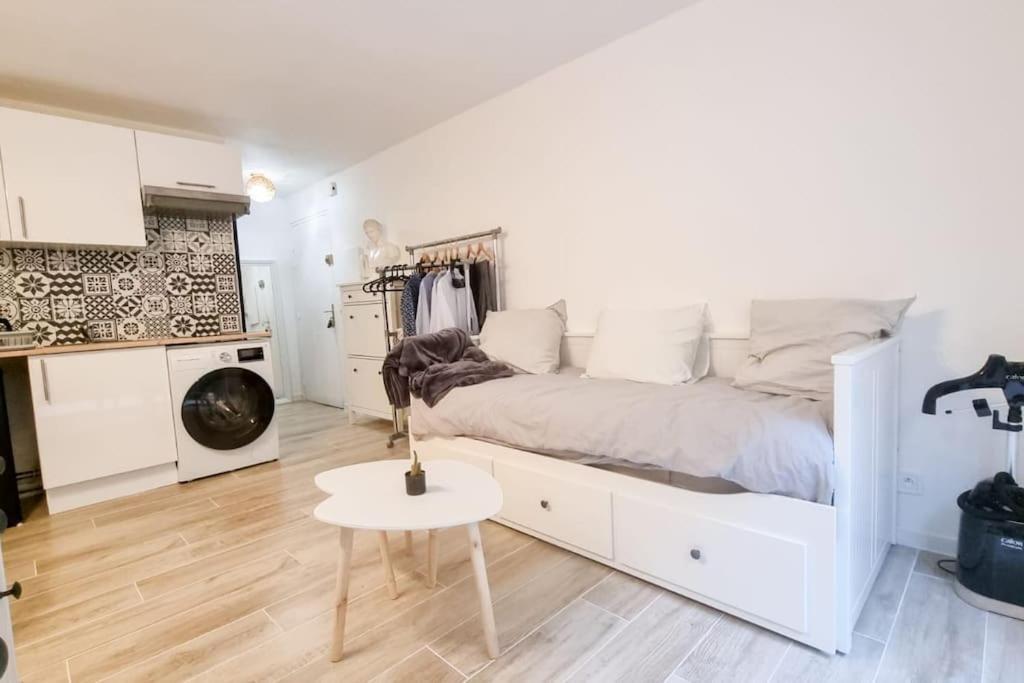 Studio Avec Garage 5Min Cannes Centre Luaran gambar